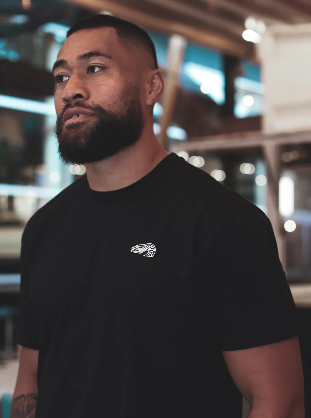 Everyday Eel Adult's Black T-Shirt - Image 3