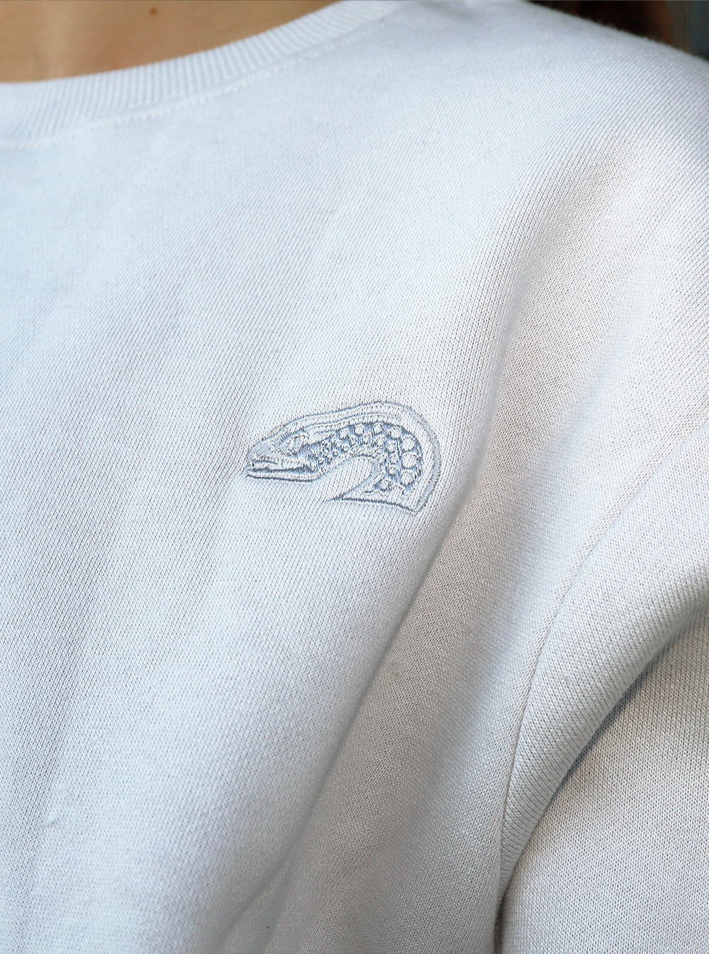 Everyday Eel Adult's Light Grey Crew - Image 4