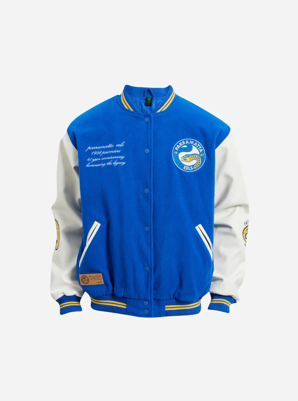 Parramatta Eels 1986 Premiers Varsity Jacket - Image 2