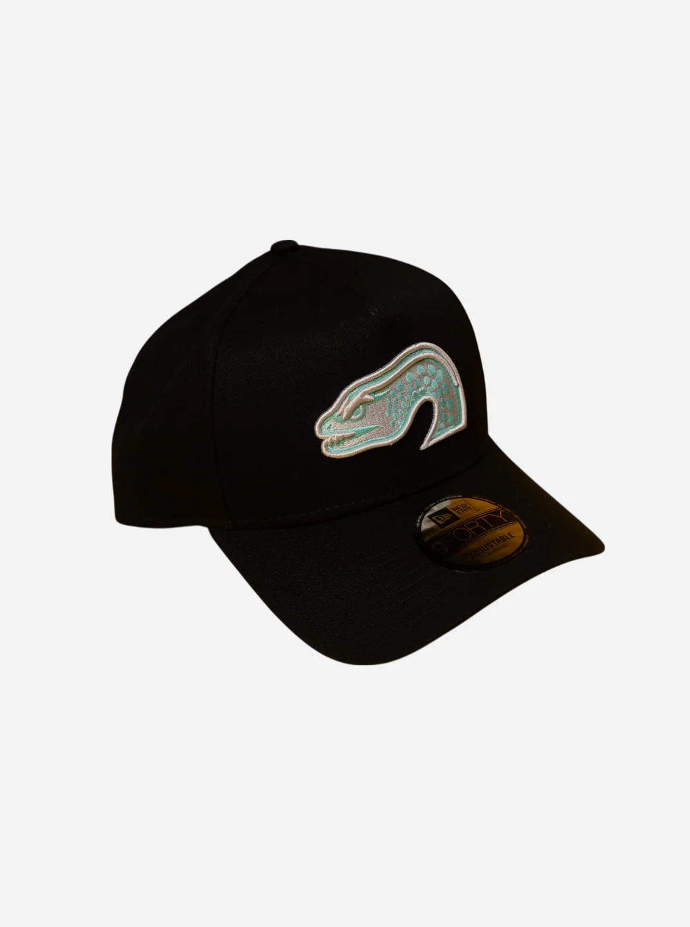 New Era 9-Forty AFrame Black Aqua Cap - Image 2