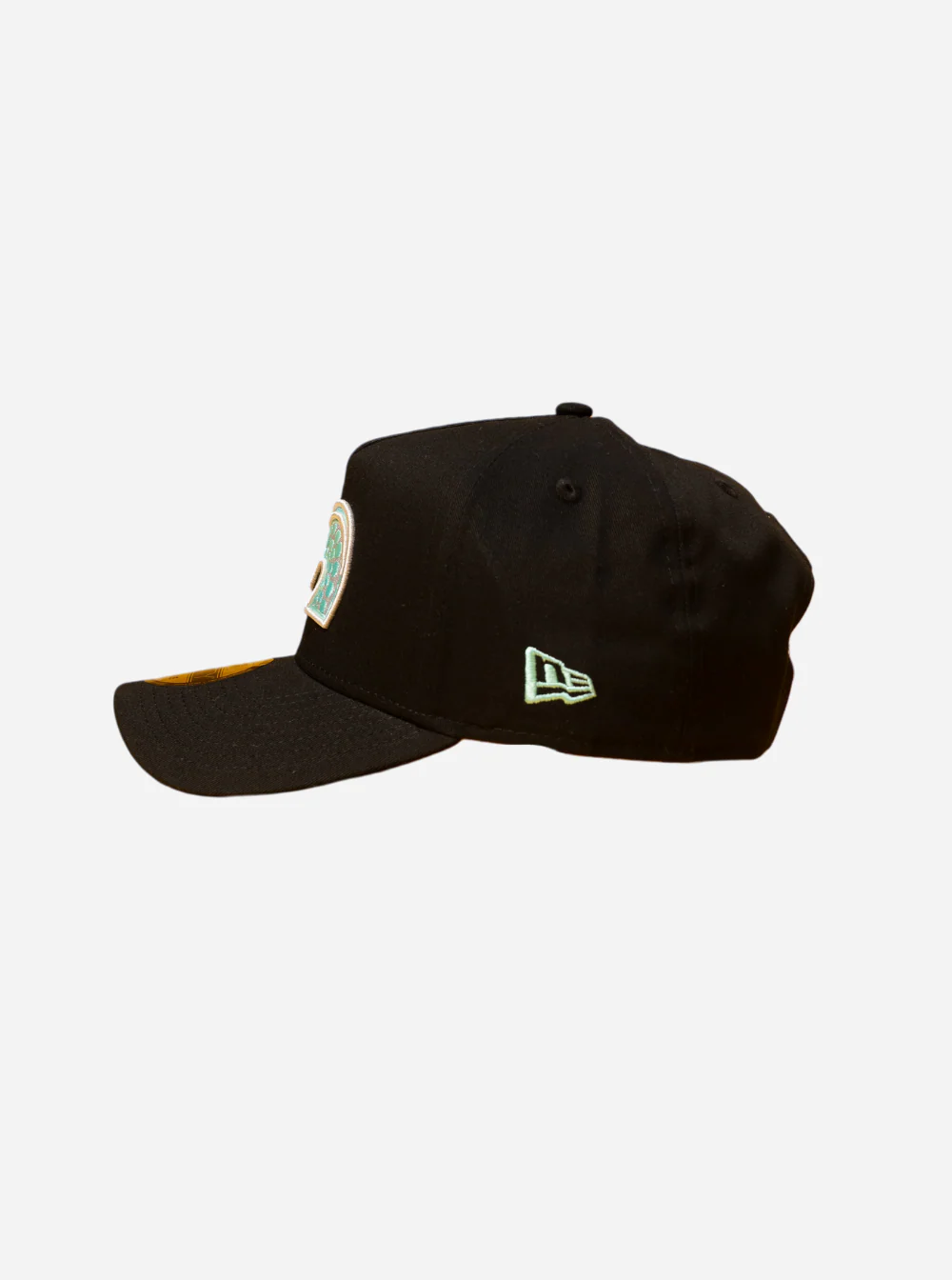 New Era 9-Forty AFrame Black Aqua Cap - Image 3