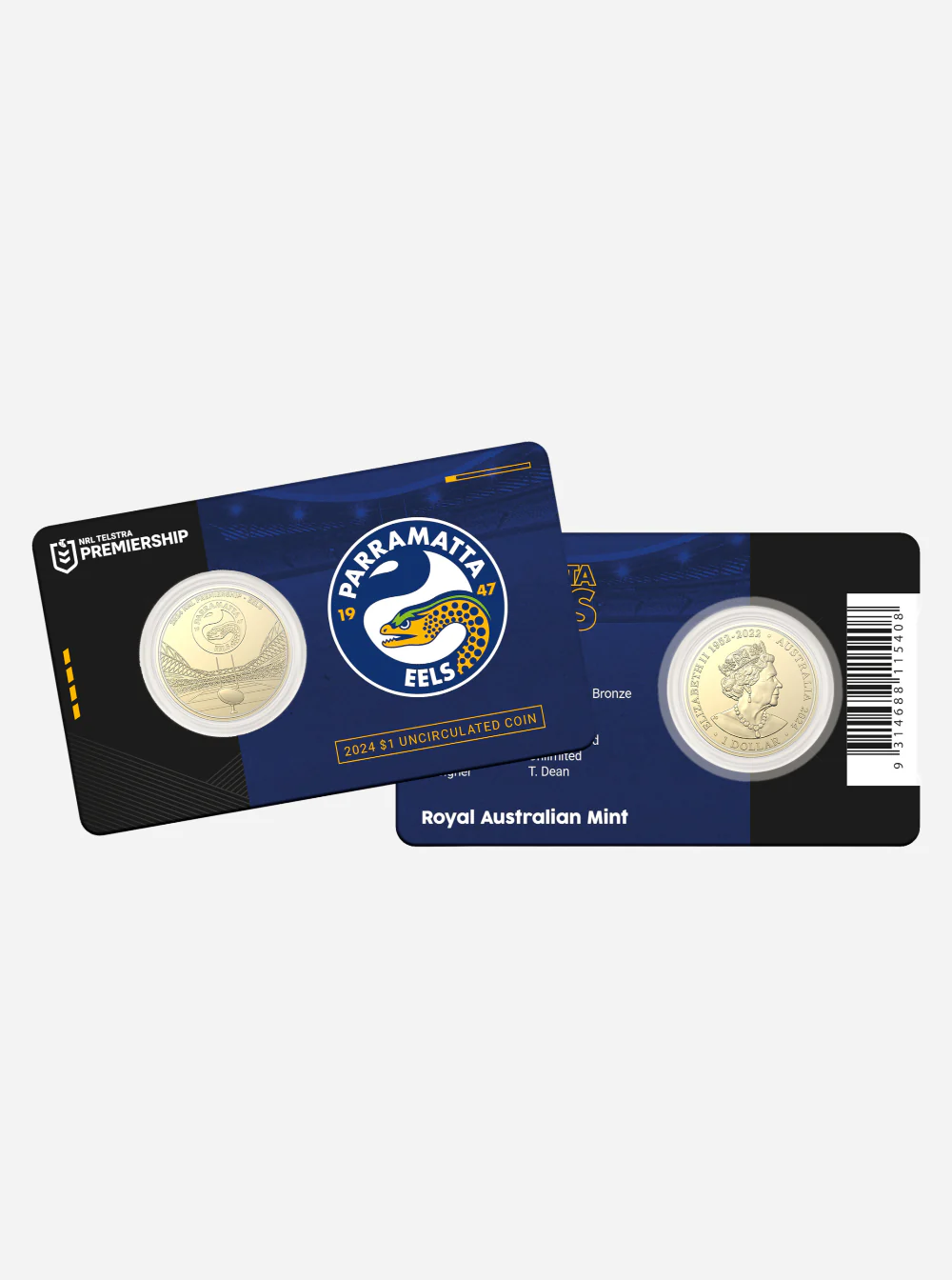 Parramatta Eels $1 Collectors Coin - Image 2