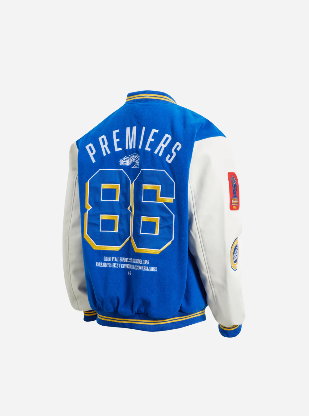 Parramatta Eels 1986 Premiers Varsity Jacket - Image 3