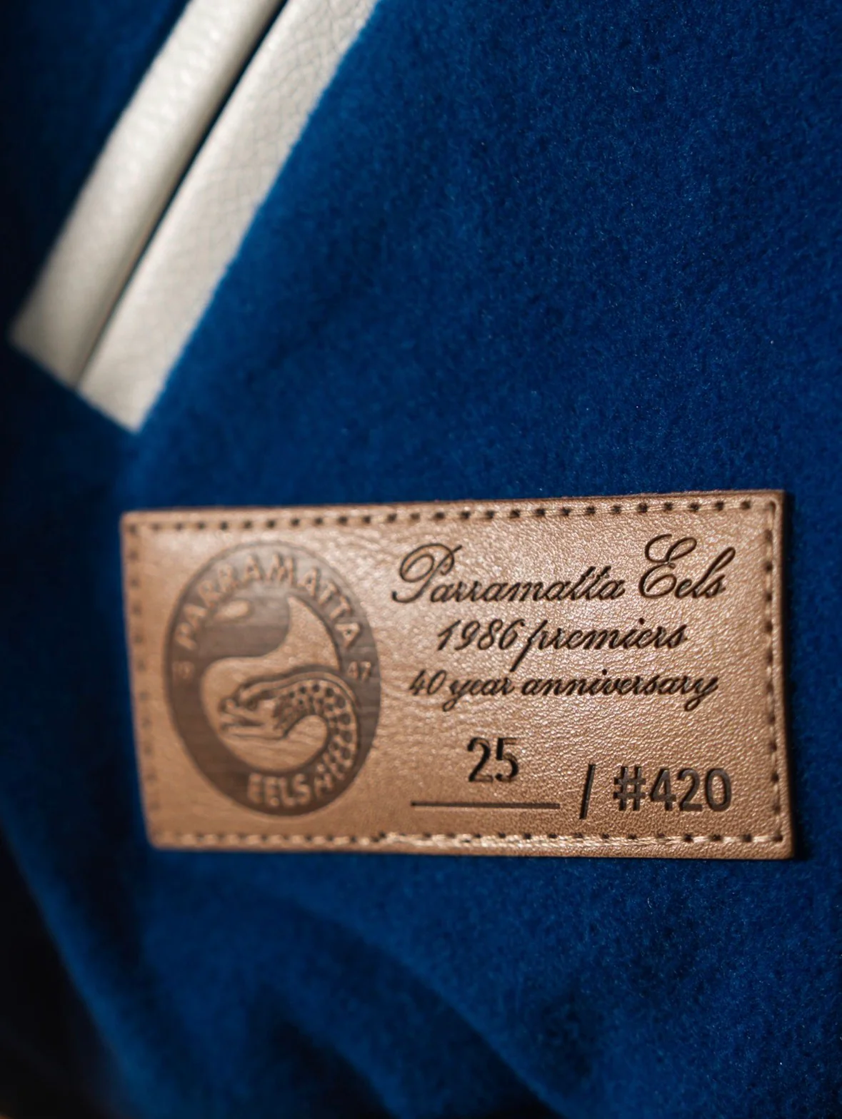 Parramatta Eels 1986 Premiers Varsity Jacket - Image 7