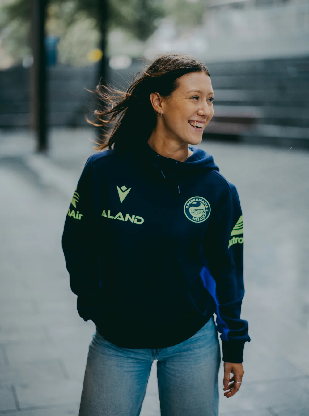 Parramatta Eels 2024 Travel Hoodie - Image 4