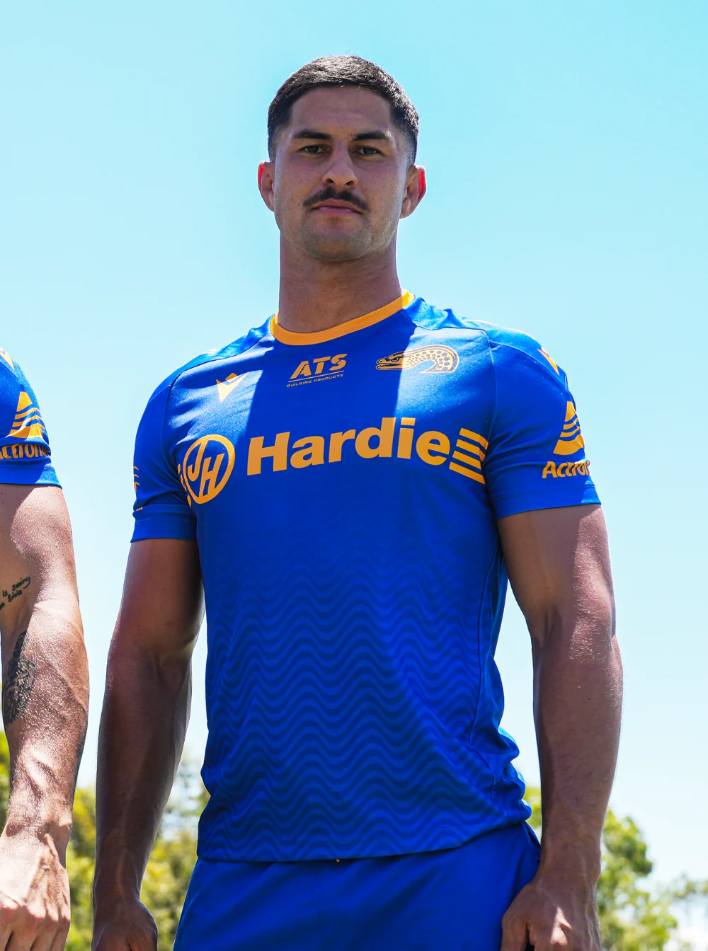 Parramatta Eels 2025 Captain's Run Shirt - Image 3