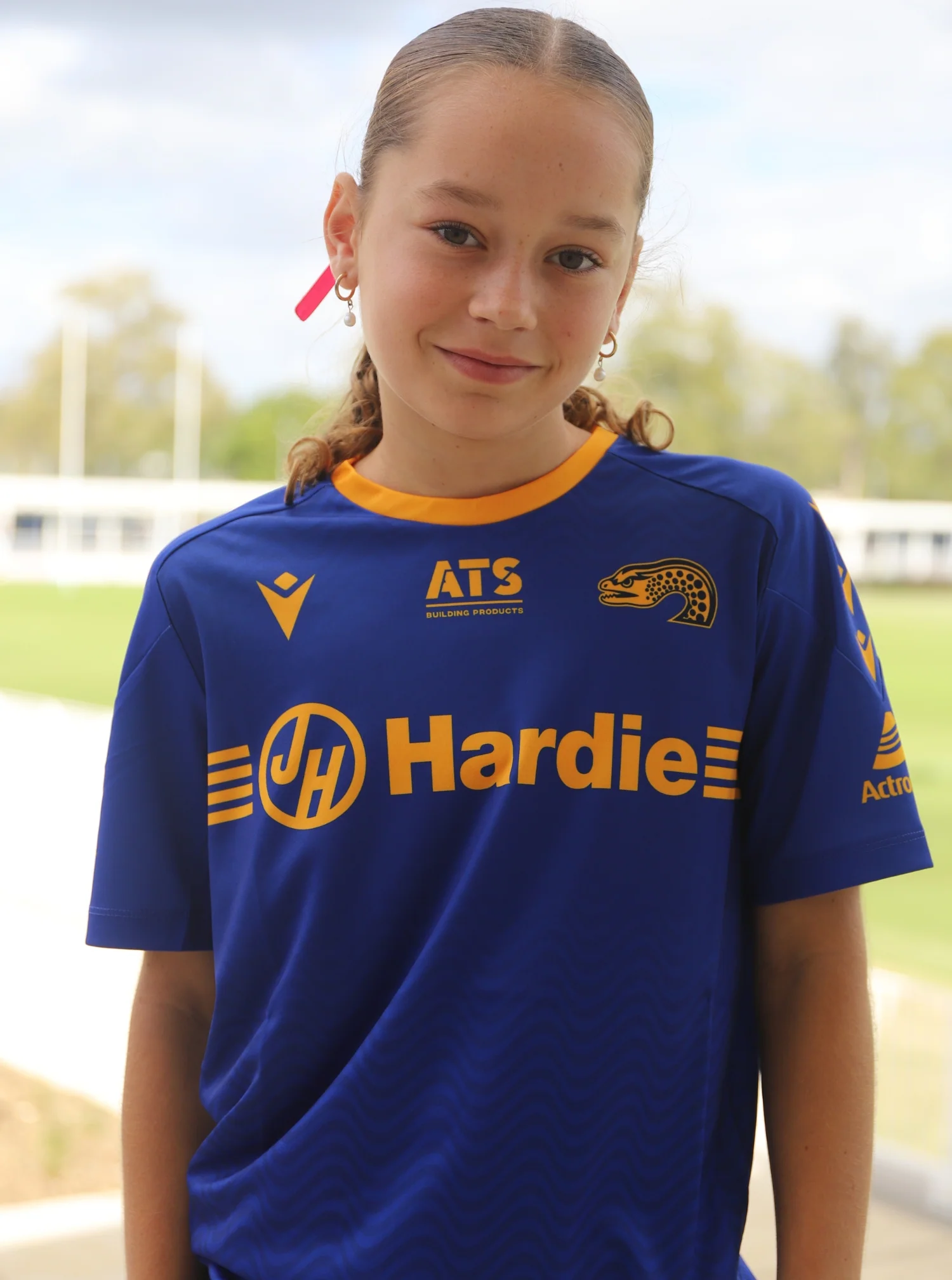 Parramatta Eels 2025 Kids Captain Run Shirt - Image 3