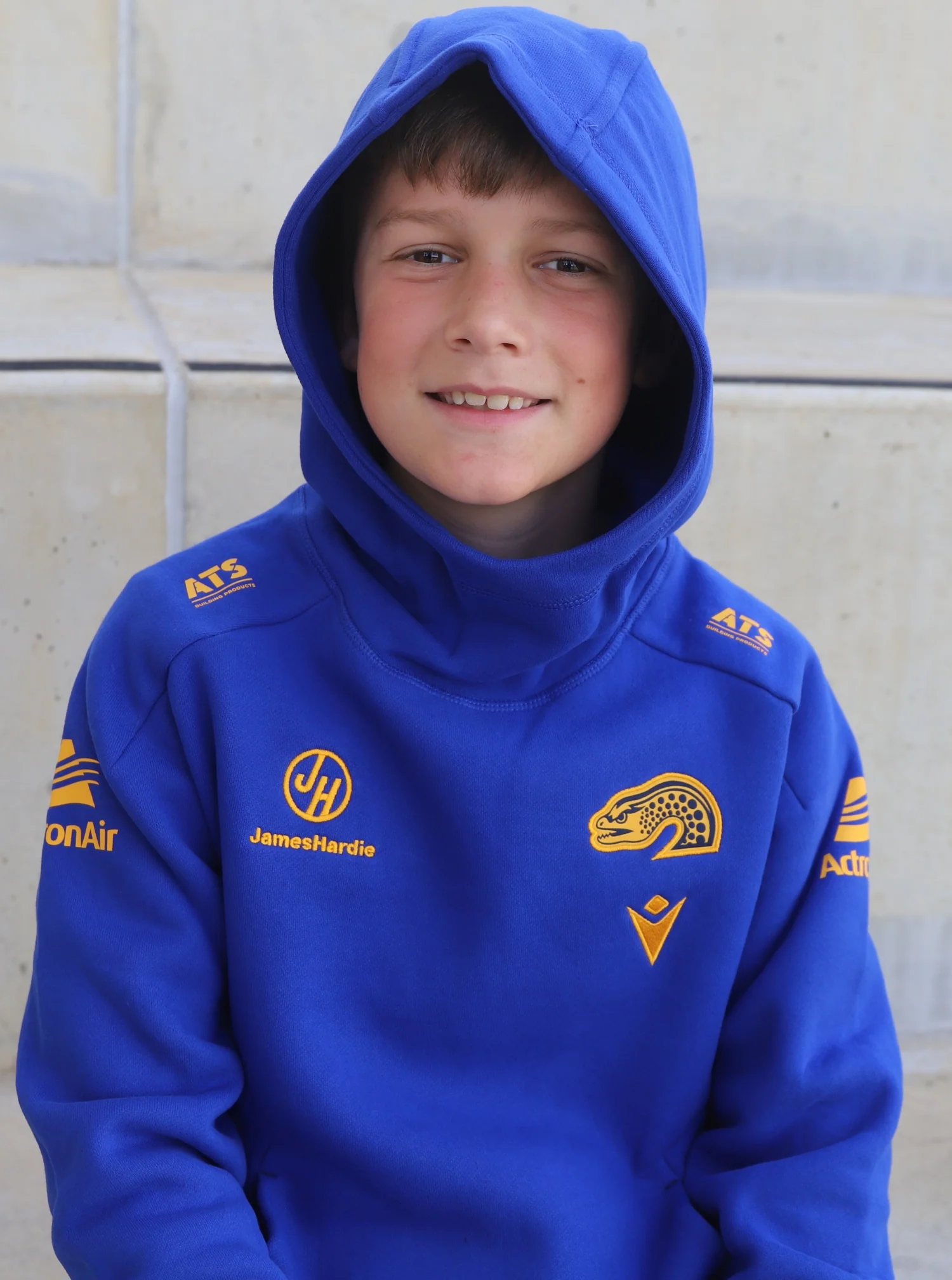 Parramatta Eels 2025 Kids Travel Hoodie - Image 3
