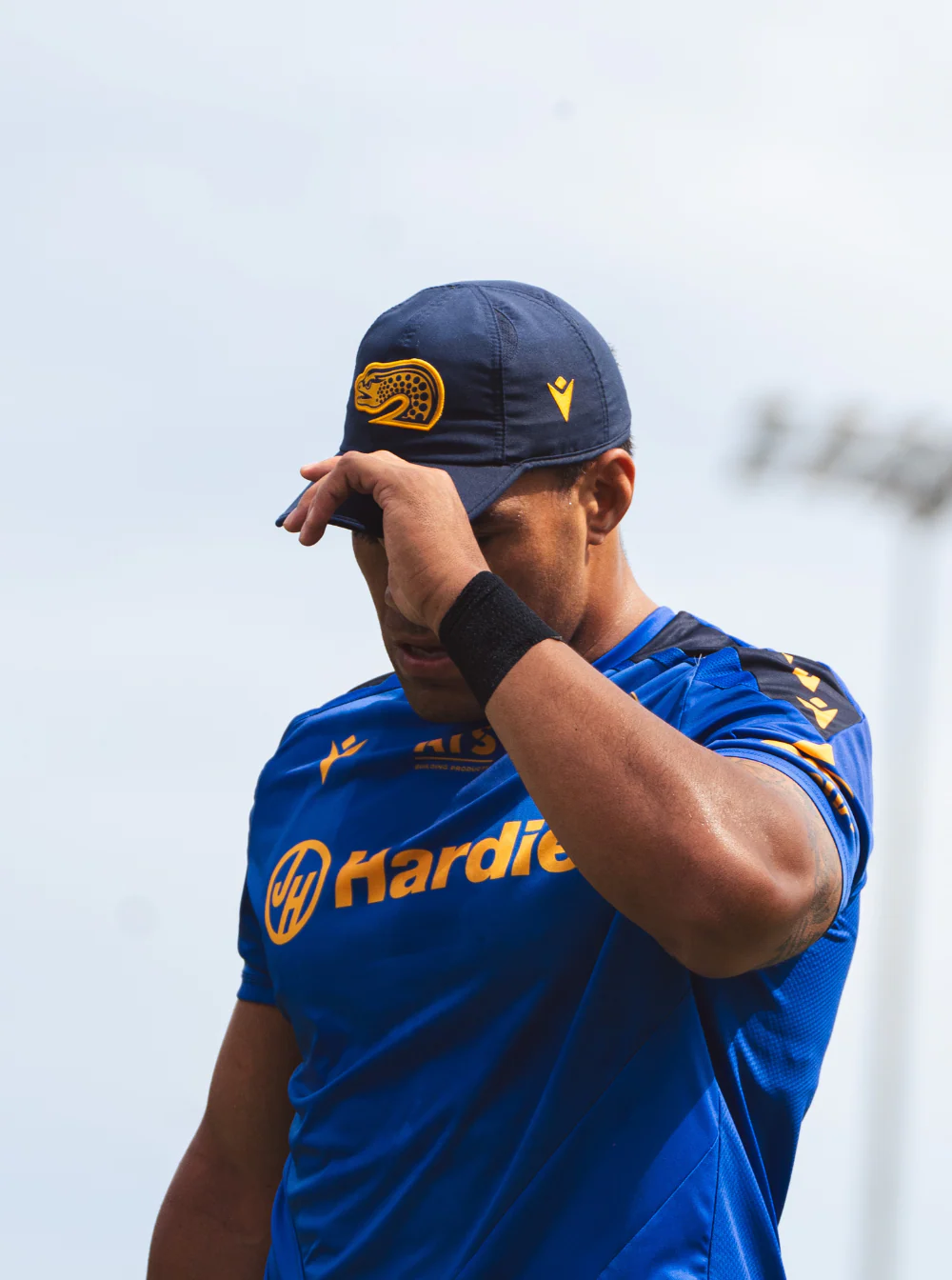 Parramatta Eels 2025 Macron Official Training Cap - Image 3