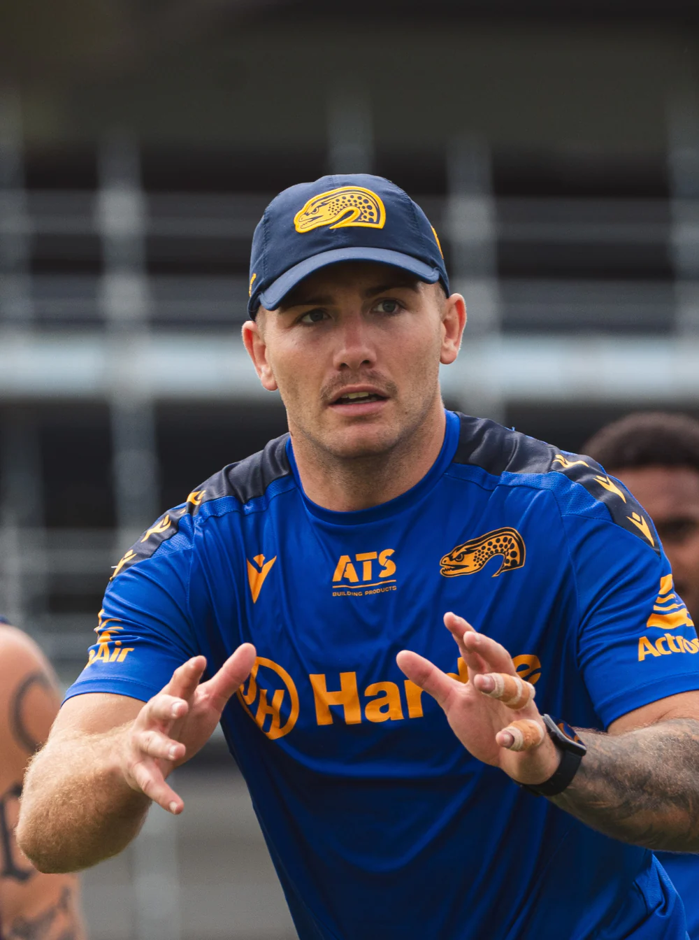 Parramatta Eels 2025 Macron Official Training Cap - Image 4