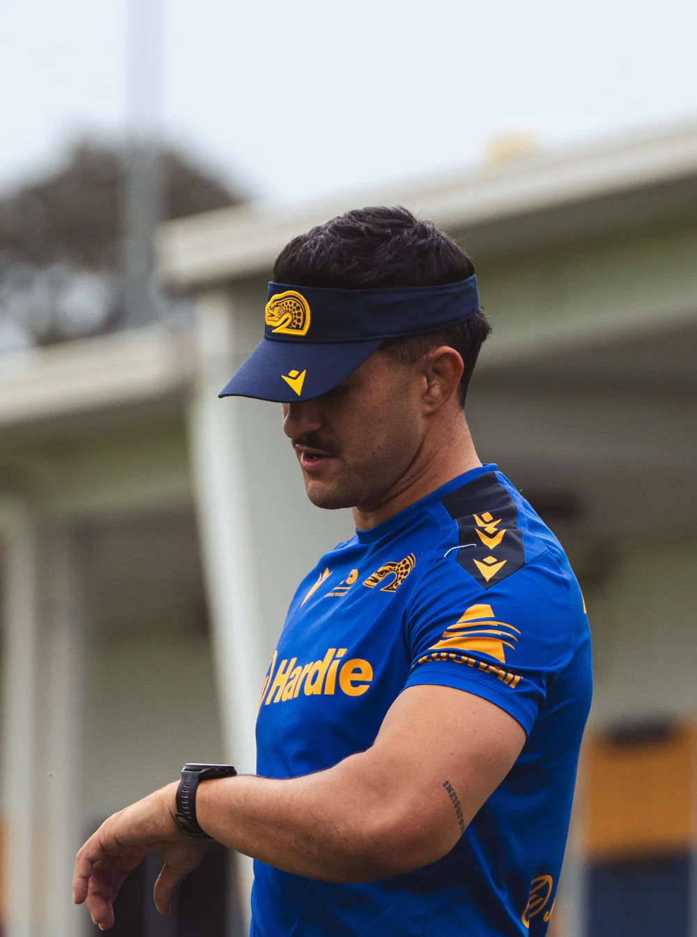 Parramatta Eels 2025 Macron Official Training Visor - Image 4