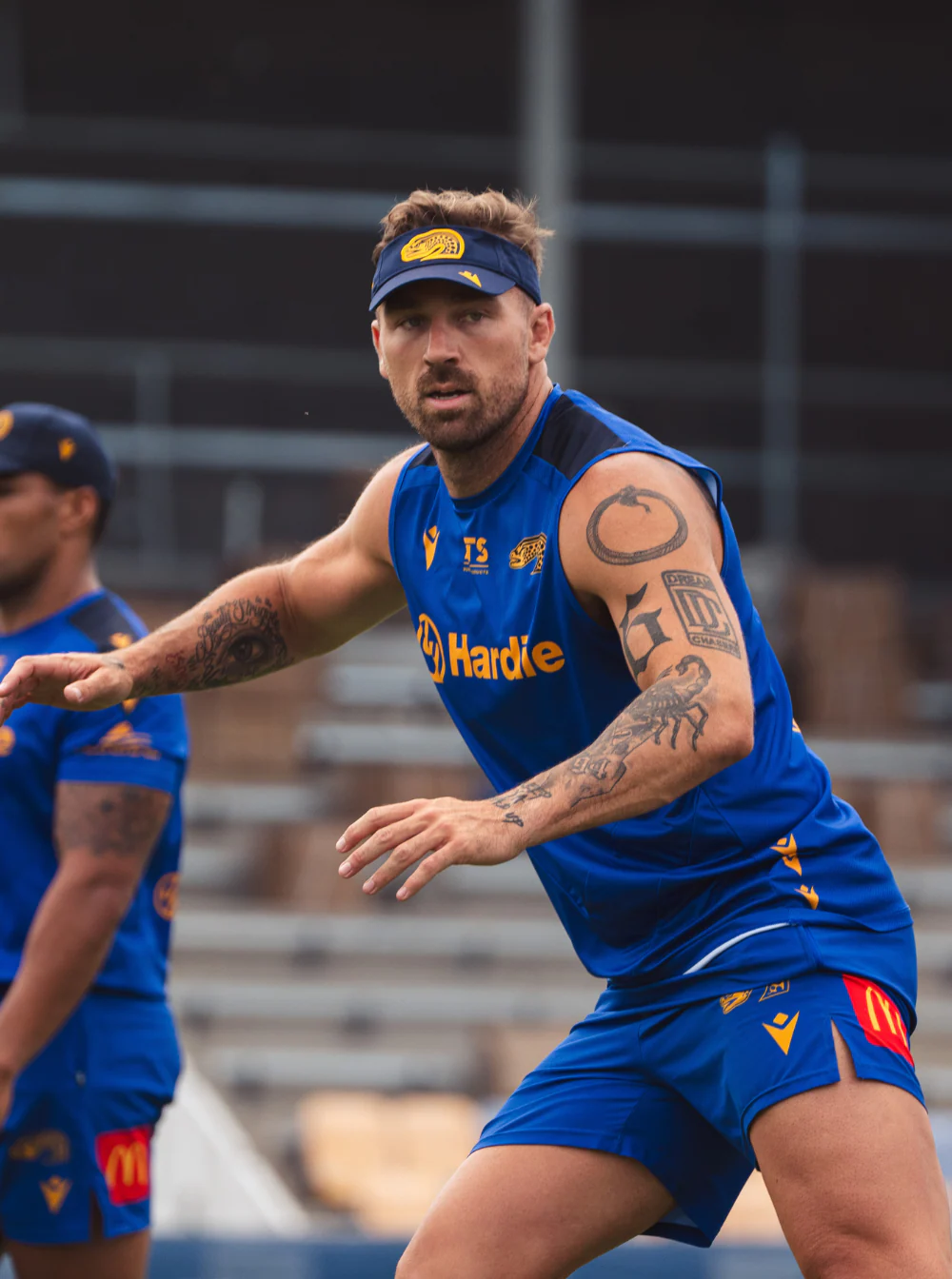 Parramatta Eels 2025 Player Training Singlet - Blue - Image 4