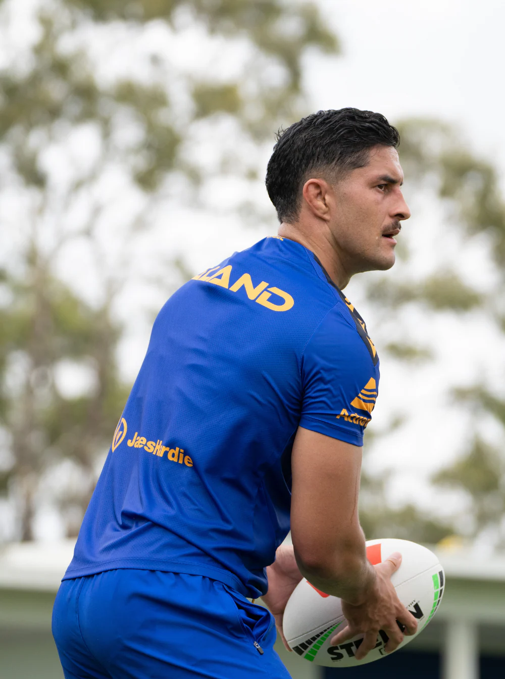 Parramatta Eels 2025 Player Training T-Shirt - Blue - Image 4