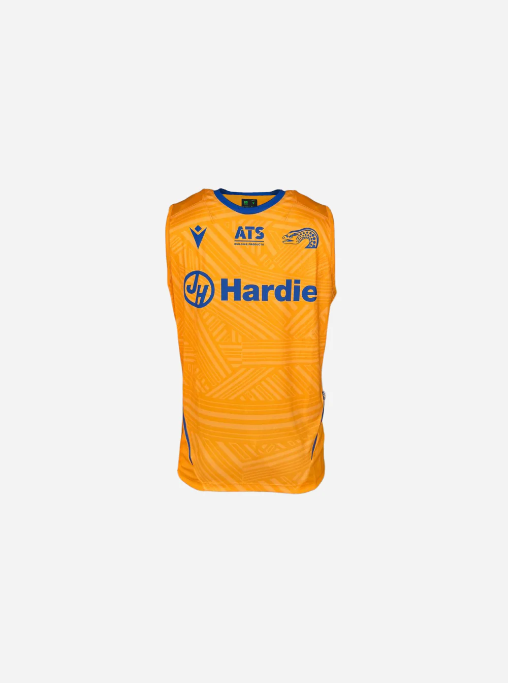 Parramatta Eels 2026 Kids Training Singlet - Gold