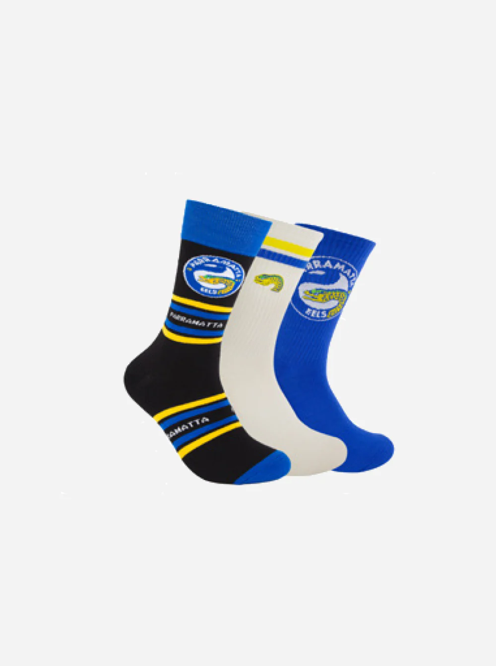 Parramatta Eels 3PK Combo Sock Gift Box - Image 2