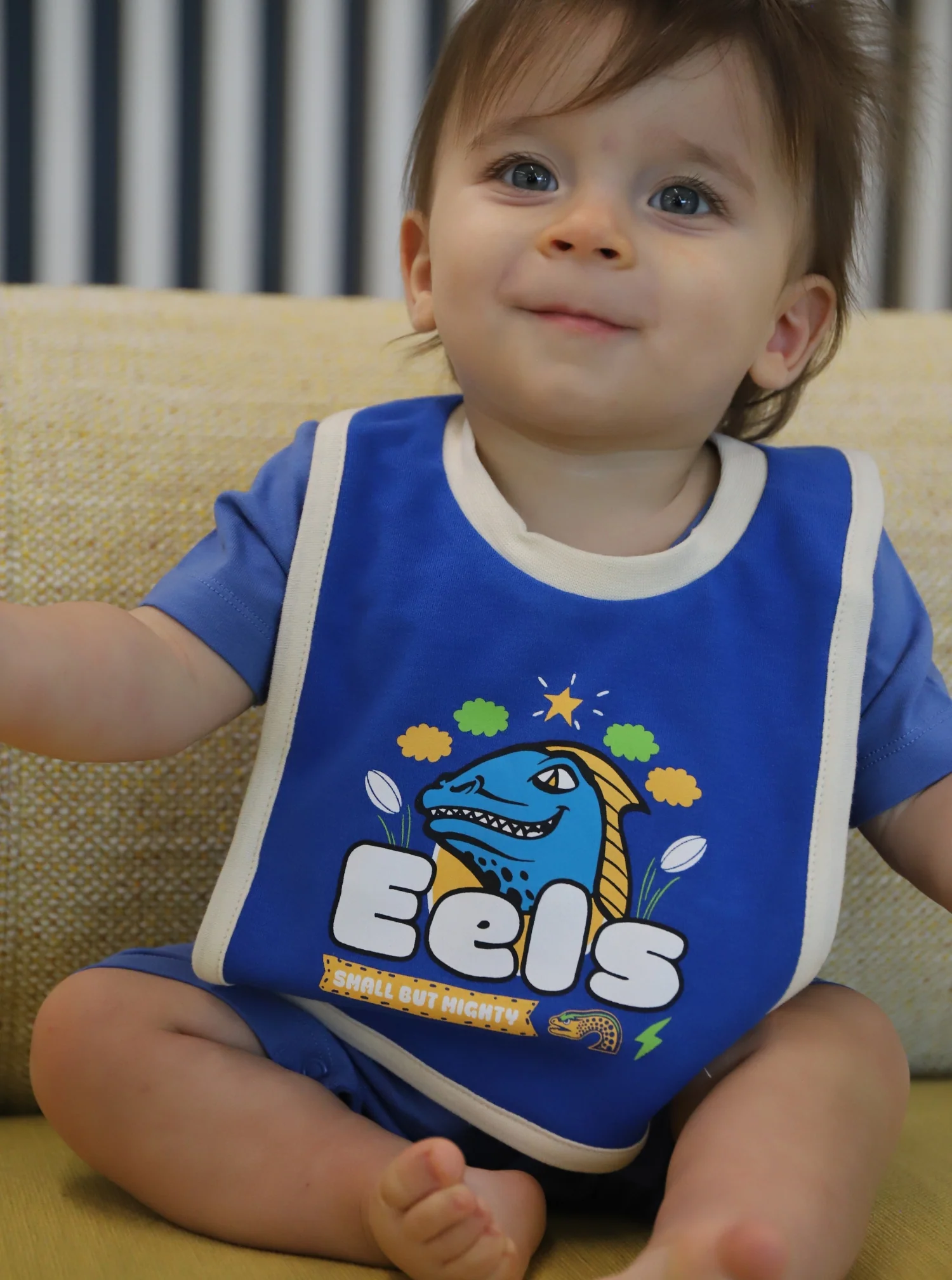 Parramatta Eels Baby Bib 2PK - Image 2