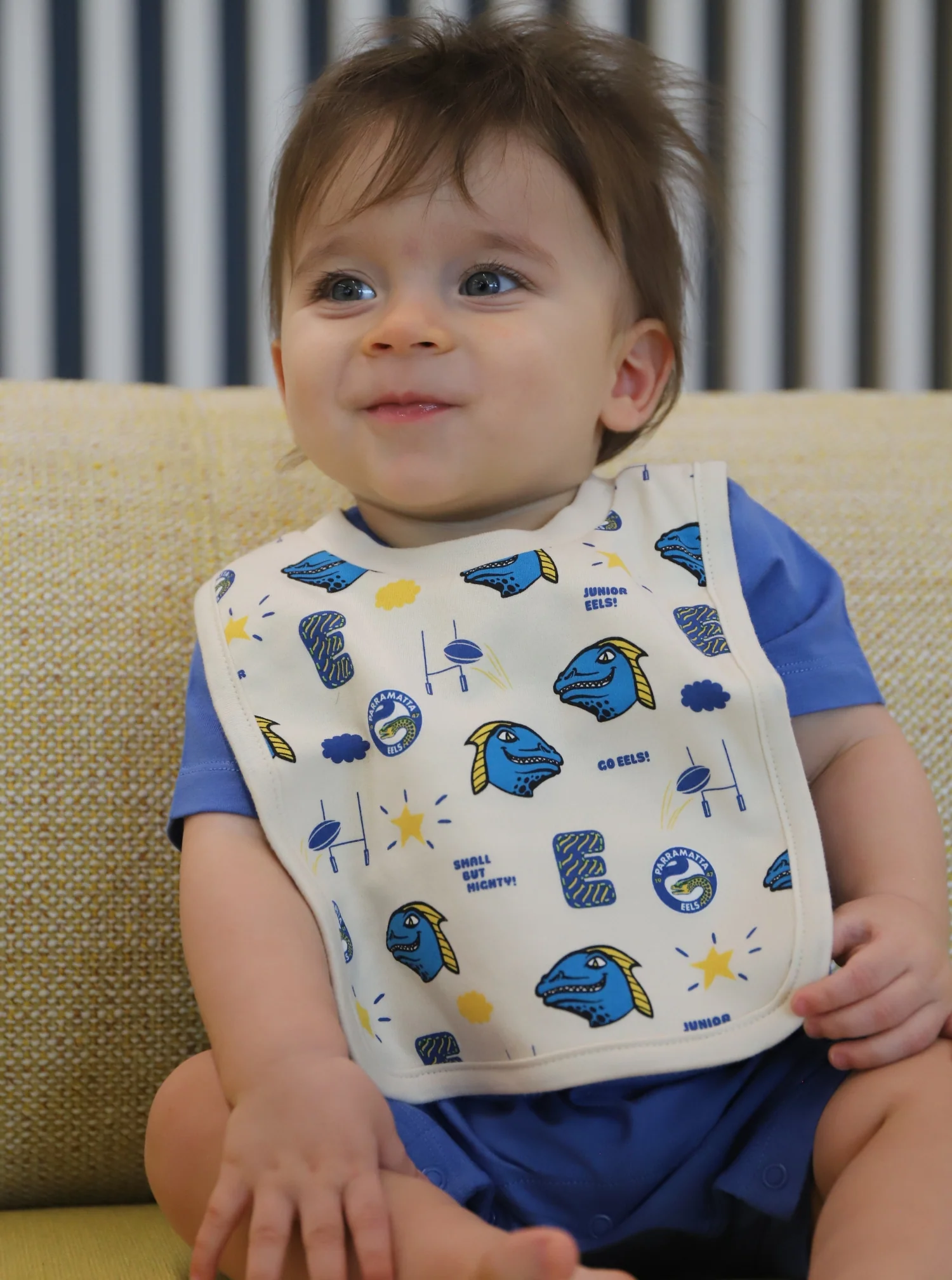 Parramatta Eels Baby Bib 2PK - Image 3