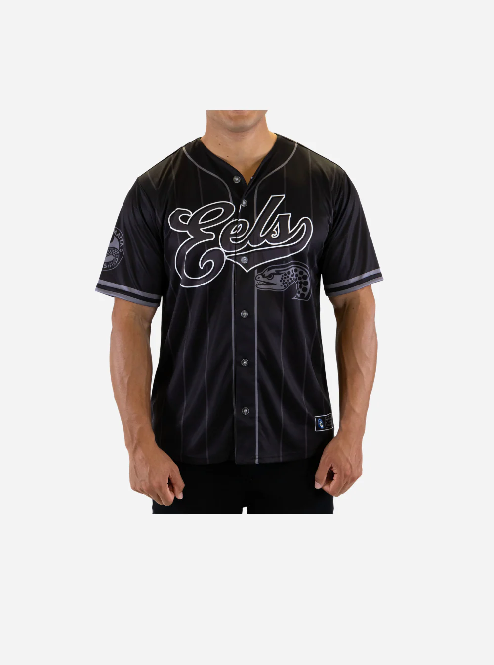 Parramatta Eels "Blackout" Baseball Shirt - Image 2