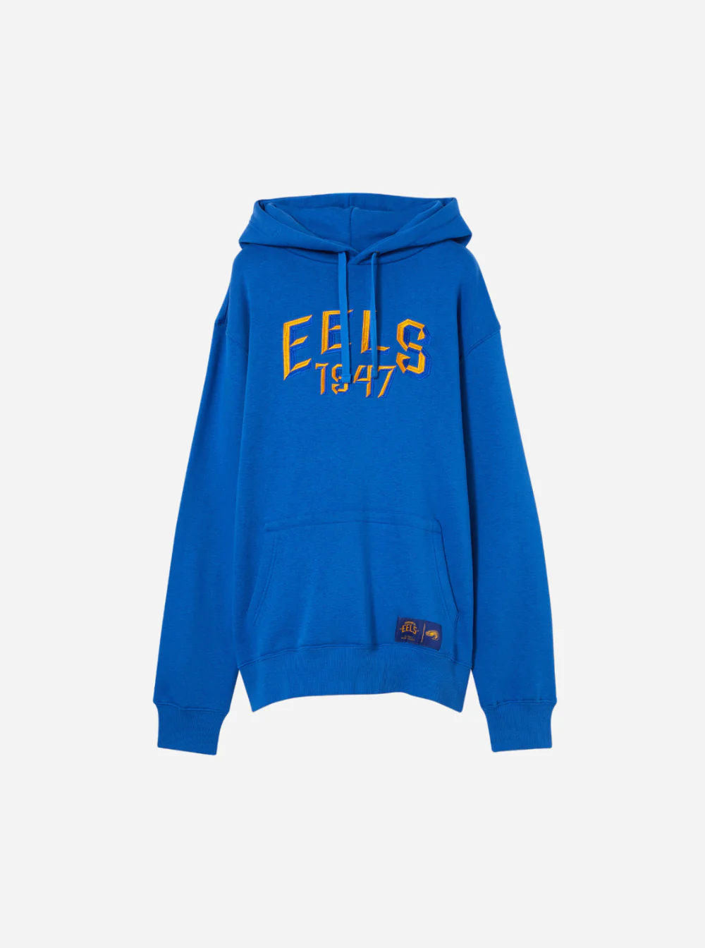 Parramatta Eels Bleacher Athletic Adults Royal Wordmark Hoody
