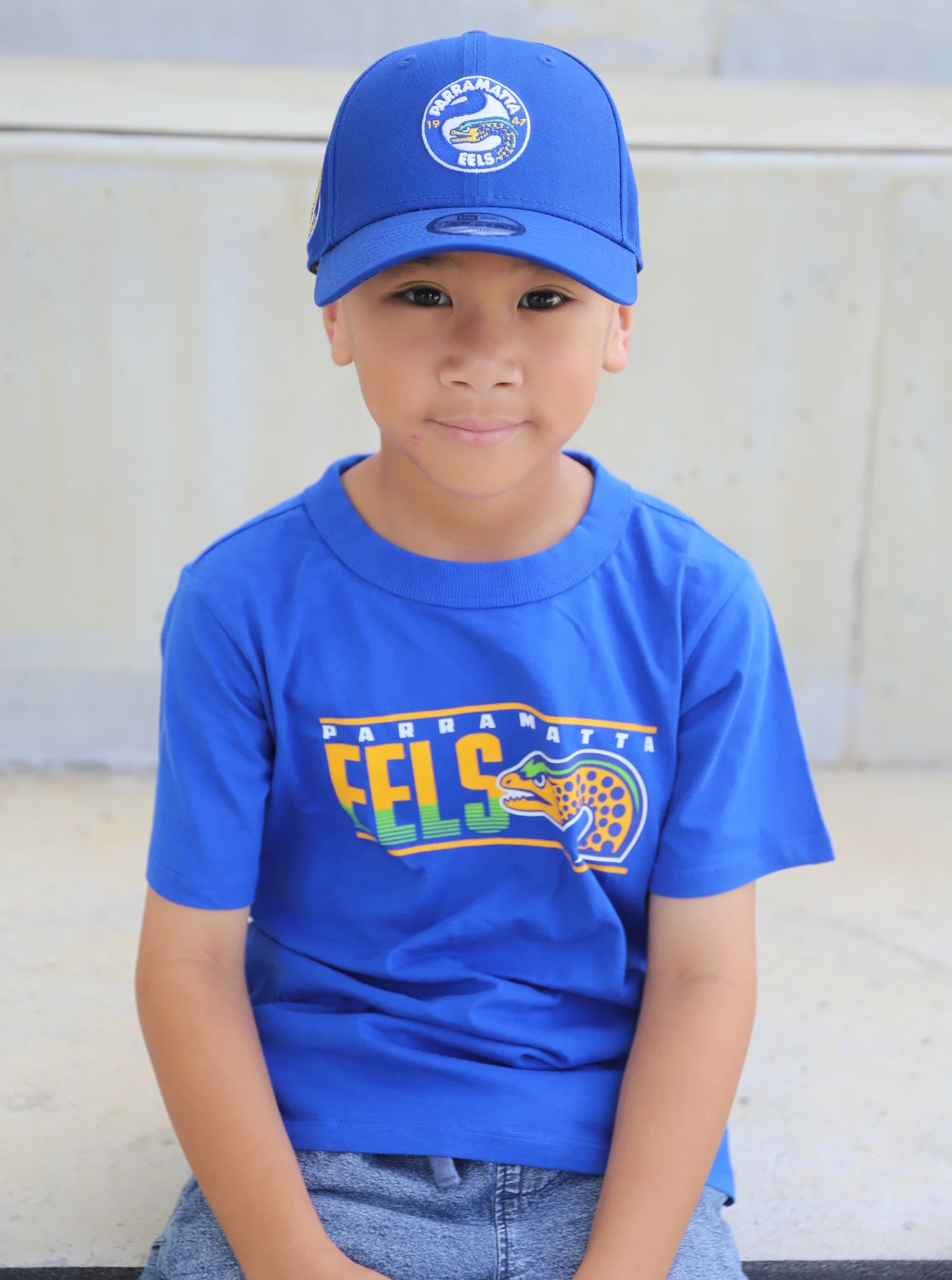Parramatta Eels Bleacher Athletic Youth Club T-Shirt - Image 3