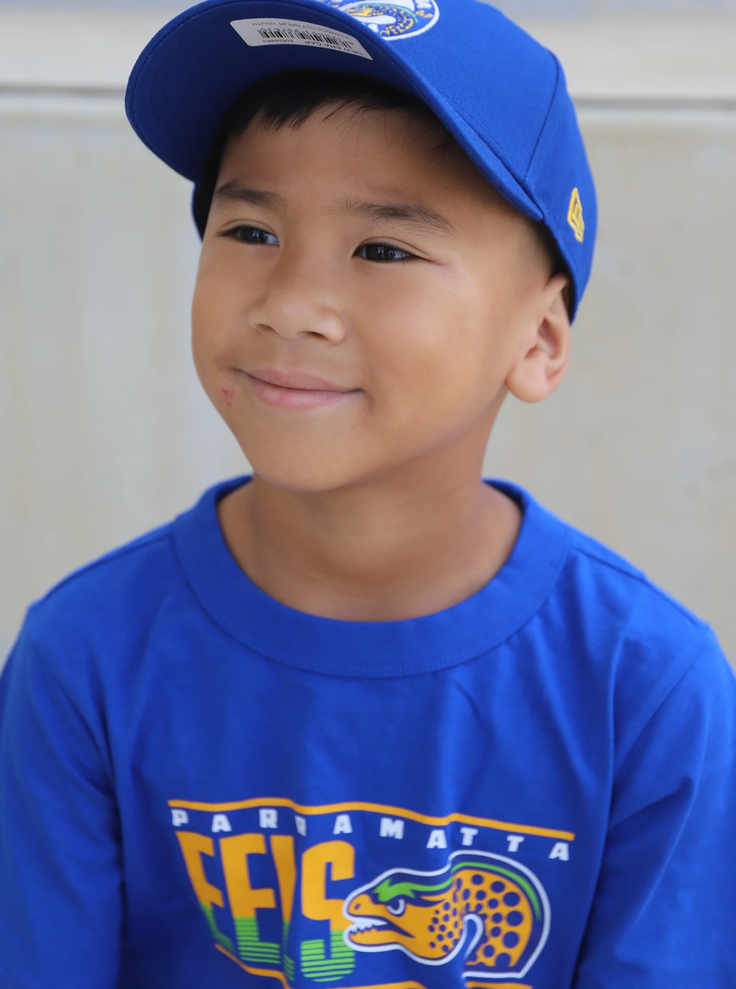Parramatta Eels Bleacher Athletic Youth Club T-Shirt - Image 4