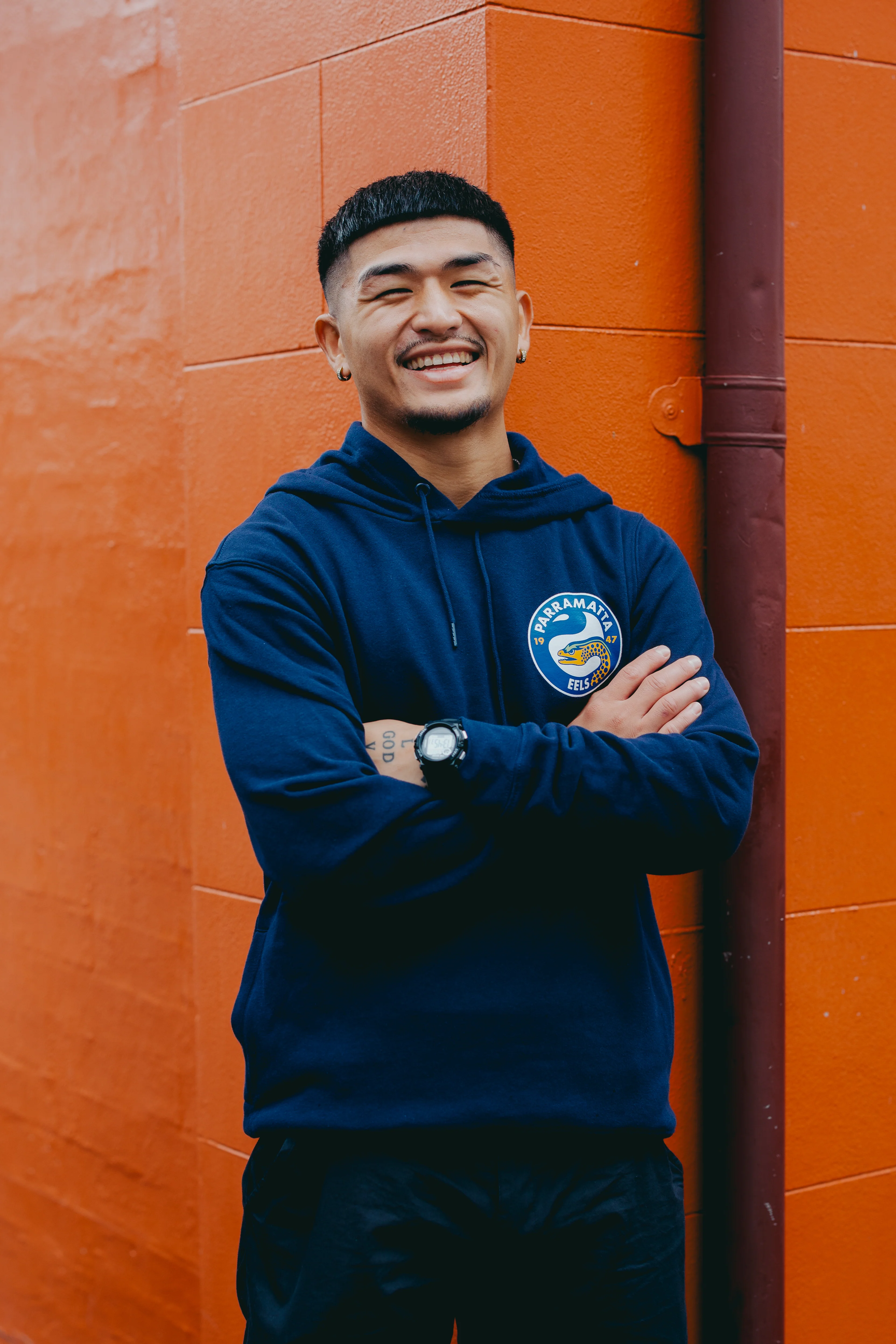 Parramatta Eels Mens Supporter Hoodie - Image 4