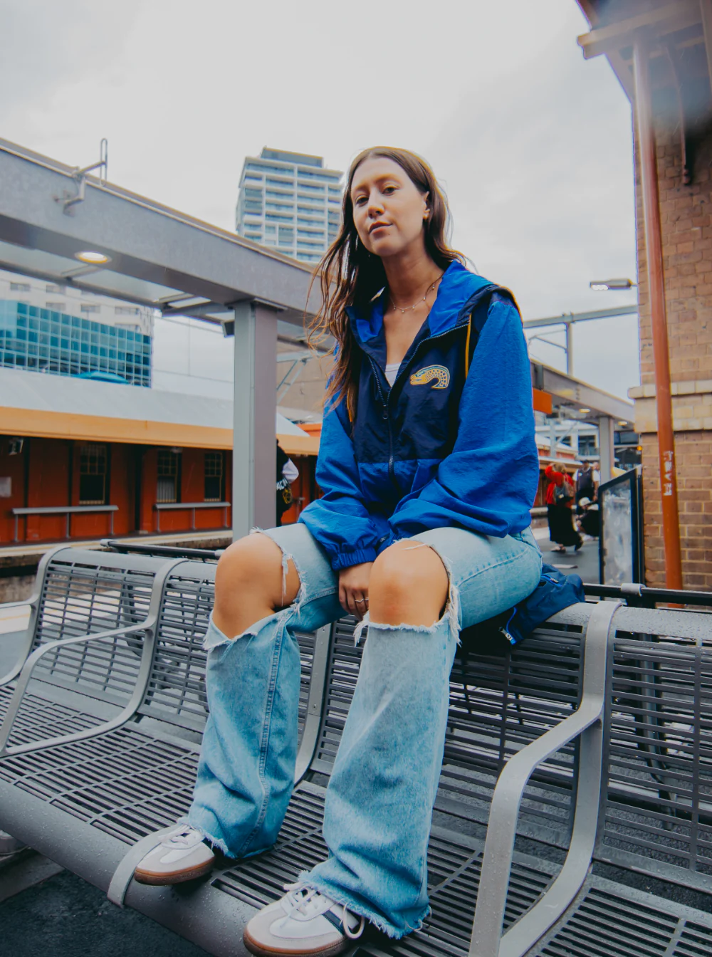 Parramatta Eels Paneled Windbreaker - Image 3