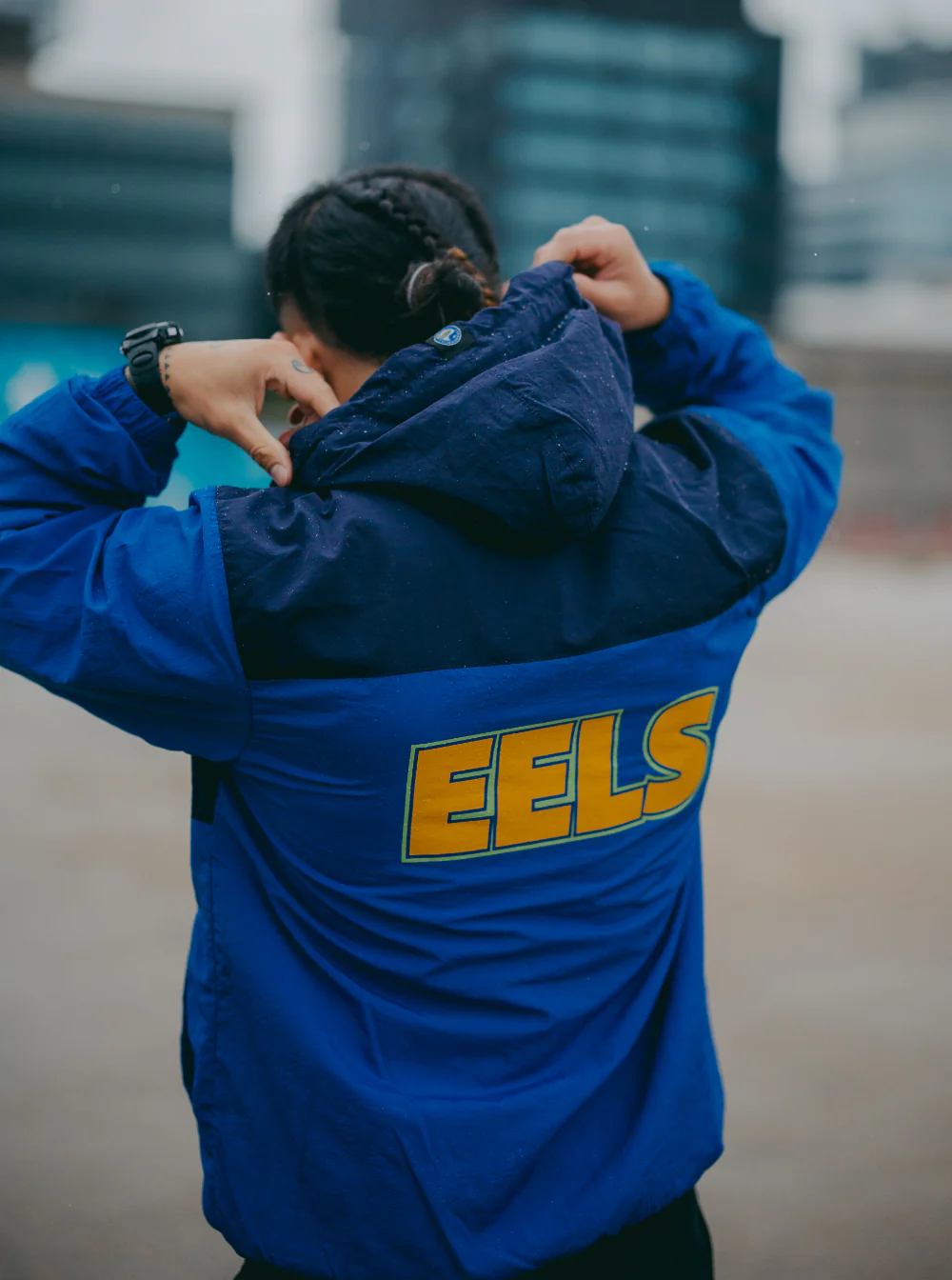 Parramatta Eels Paneled Windbreaker - Image 4