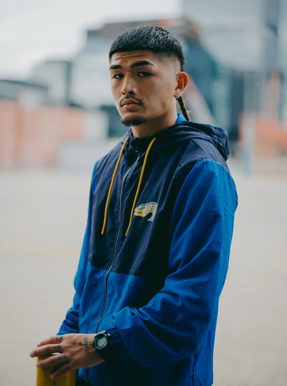 Parramatta Eels Paneled Windbreaker - Image 5