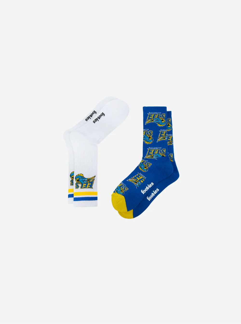 Parramatta Eels Retro Sneaker Sock 2 Pack - Image 2