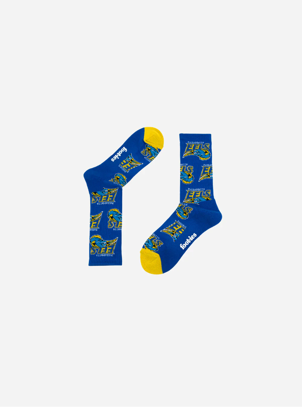 Parramatta Eels Retro Sneaker Sock 2 Pack - Image 4