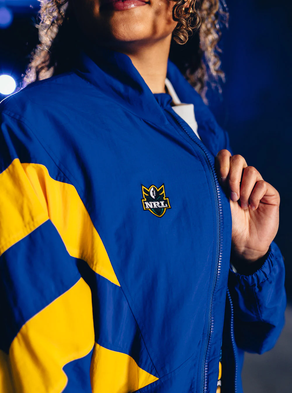 Parramatta Eels x Mitchell & Ness Spray Jacket - Image 3