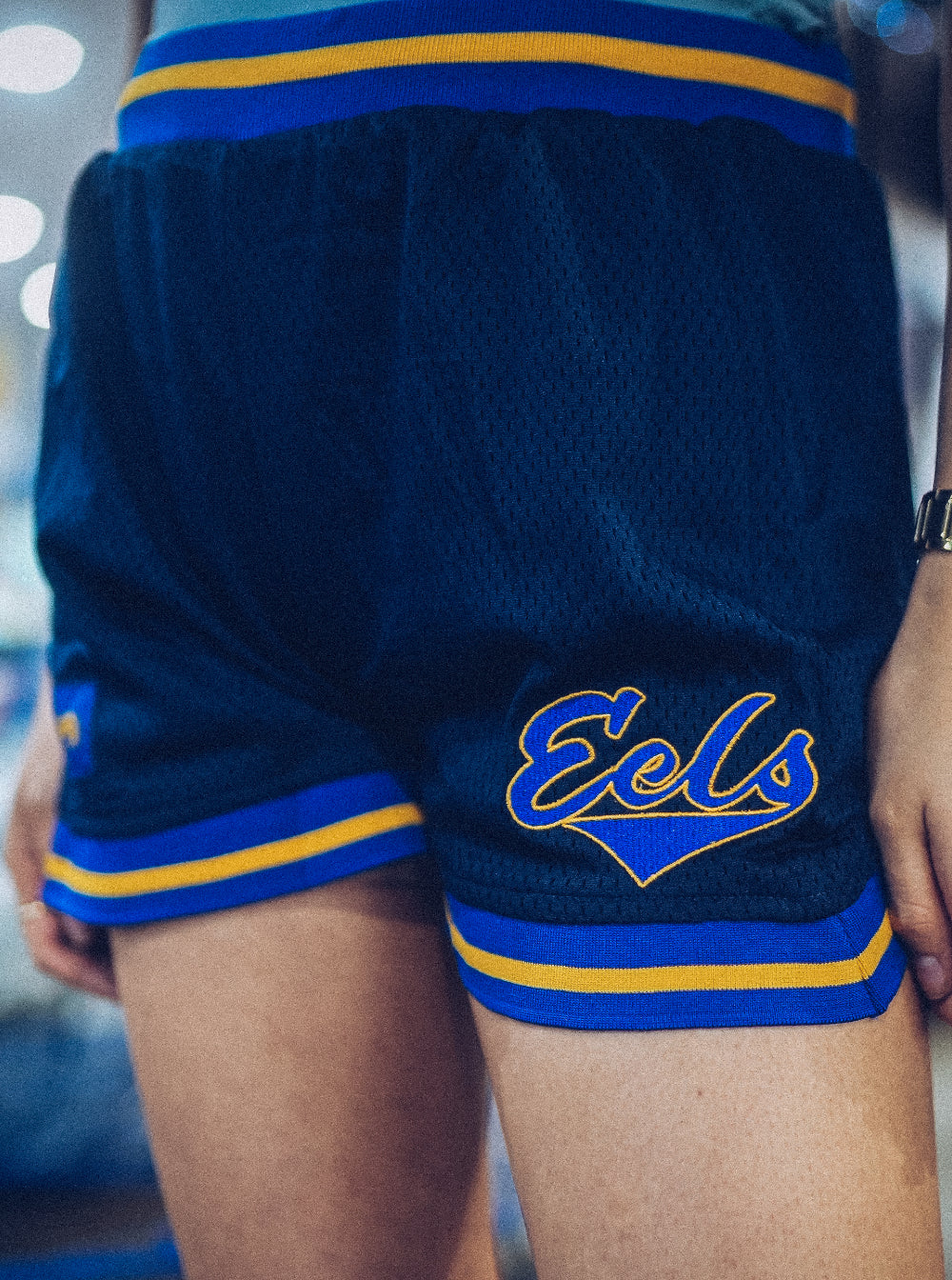 Parramatta Eels Women's Bleacher Athletic Basketball Shorts - Image 3