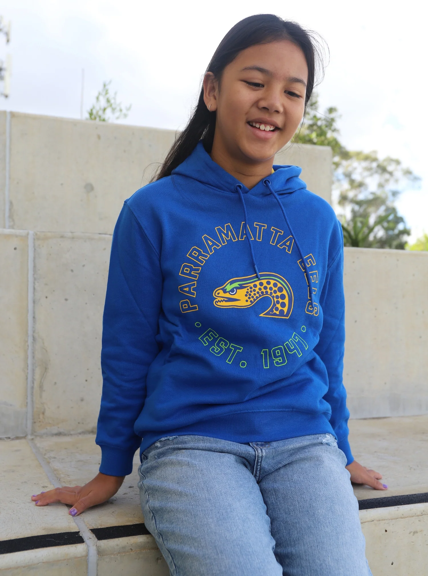 Parramatta Eels Youth Goals Hoodie - Image 3
